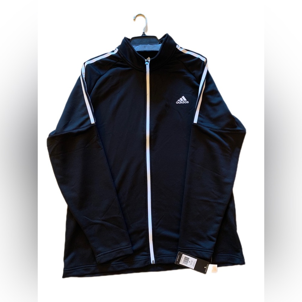 Adidas Mens French Terry Full Zip